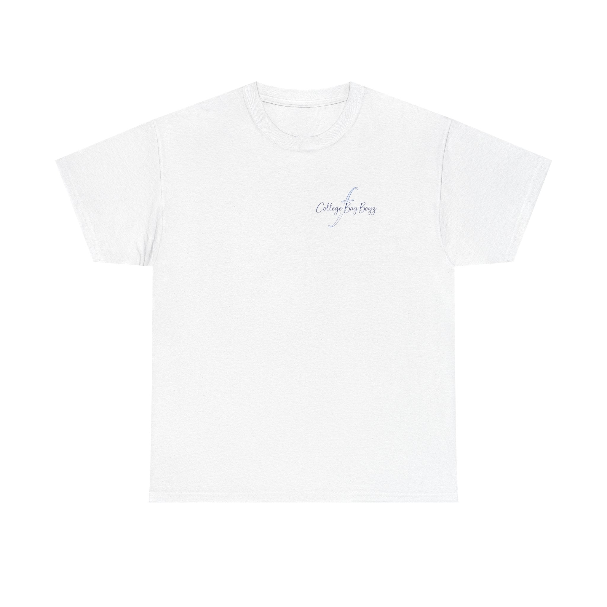 The Freshmen Logo Tee – Minimalist White Crewneck