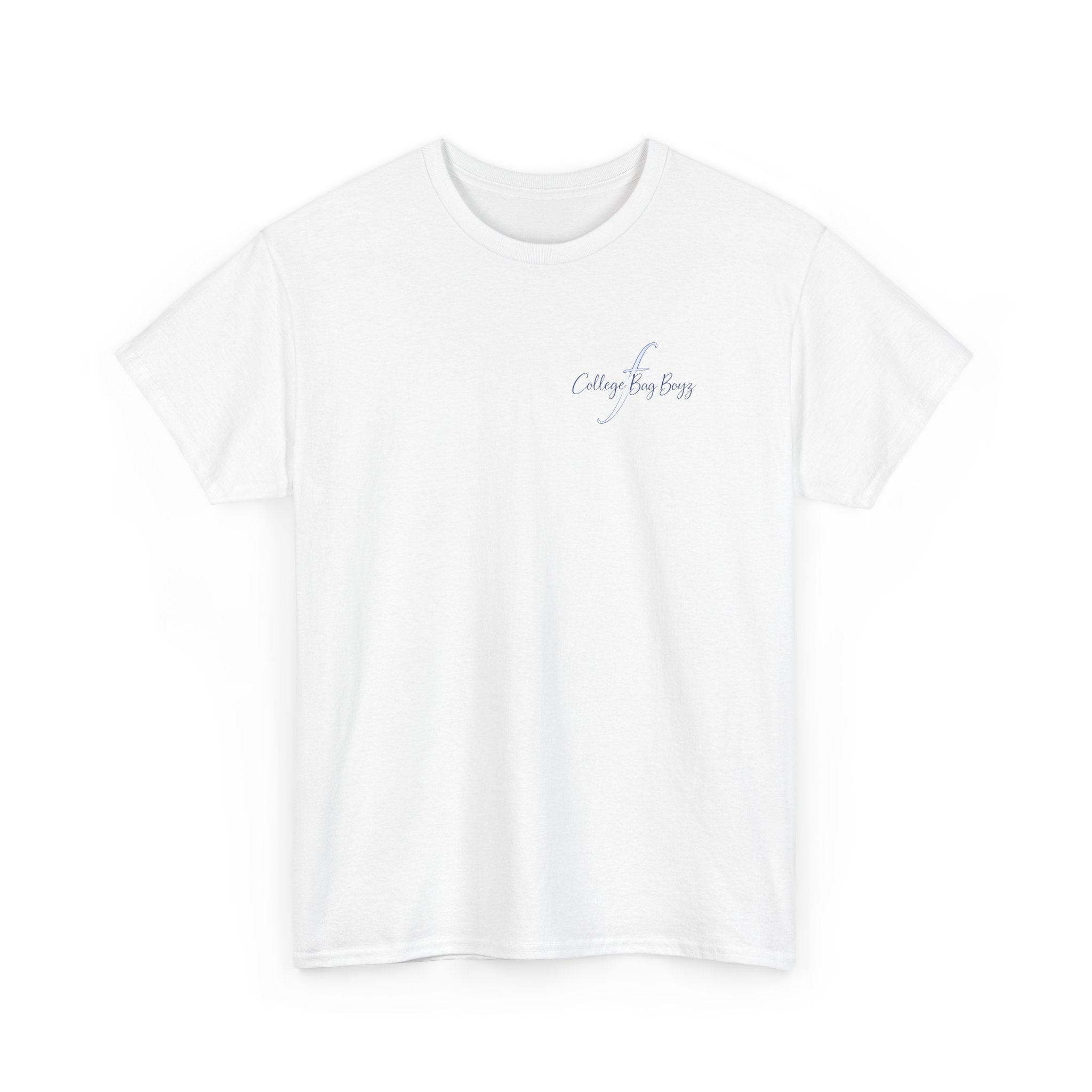 The Freshmen Logo Tee – Minimalist White Crewneck